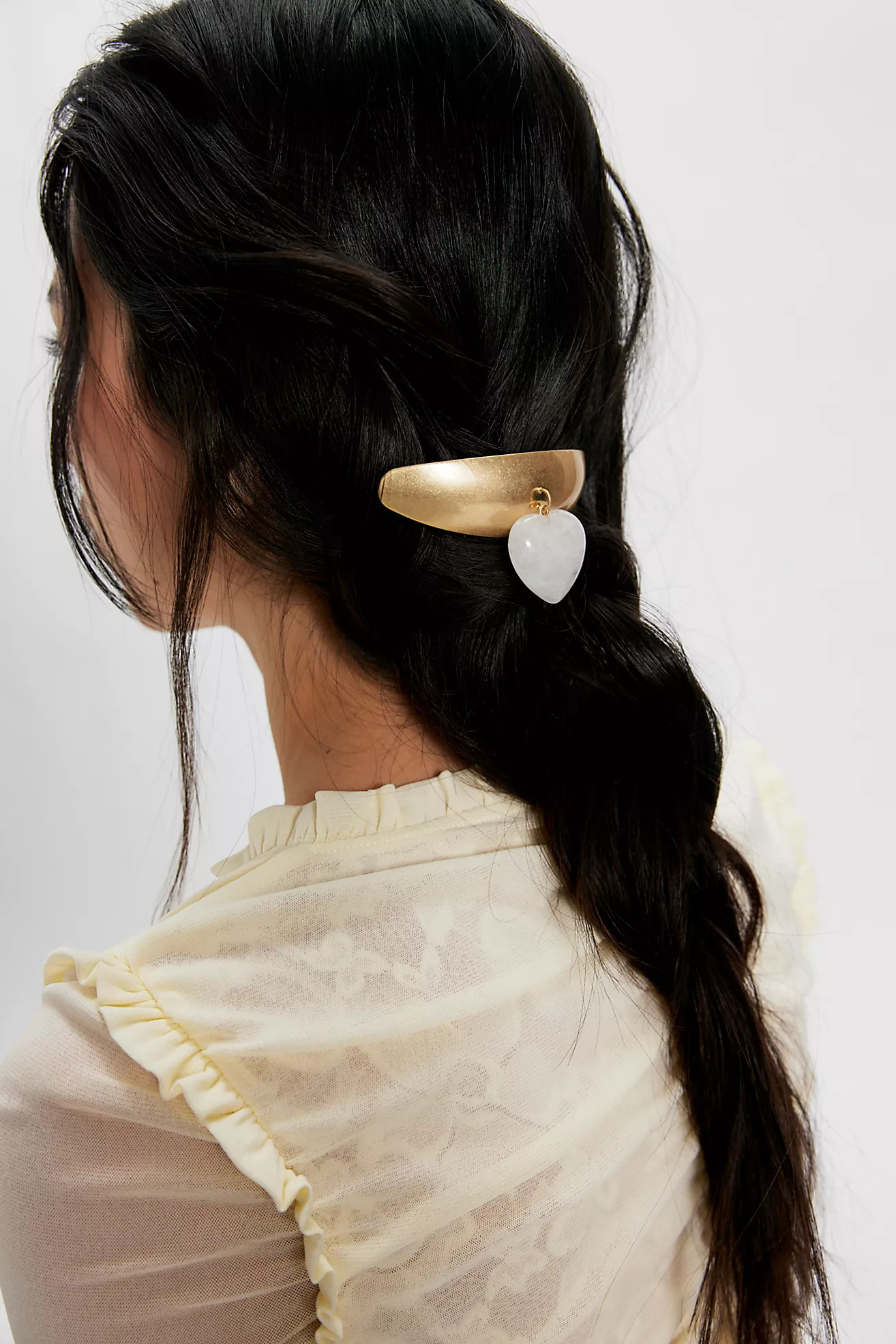 Your Love Gold Plated Barette | Free People (Global - UK&FR Excluded)