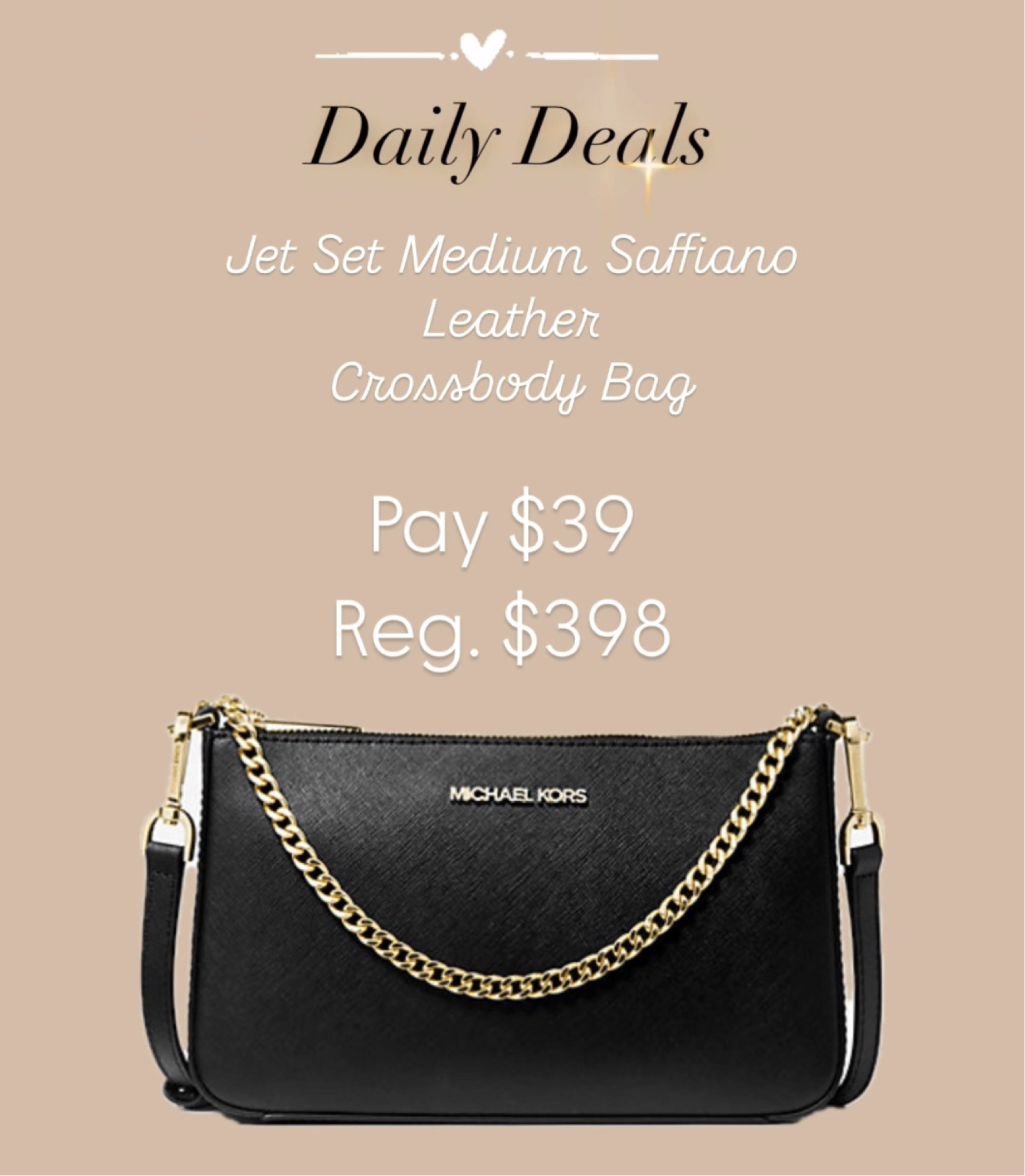 Michael Kors bag as low as $39! Use code TAKE20! @michaelkors #michaelkors

#LTKSaleAlert #LTKStyleTip #LTKFindsUnder50