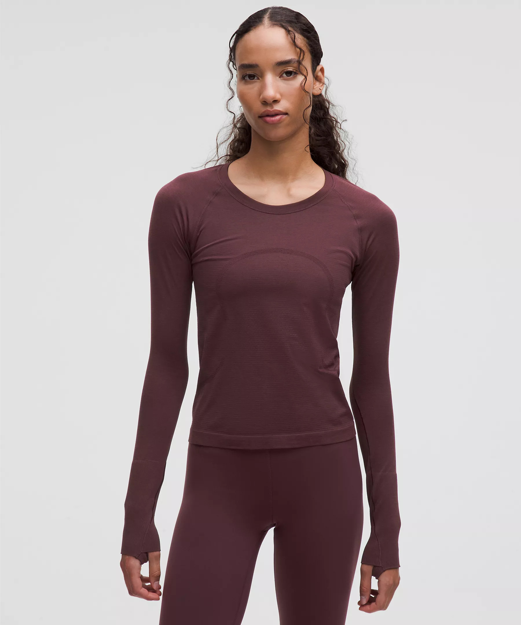 Swiftly Tech Long-Sleeve Shirt 2.0 *Waist Length | Women's Long Sleeve Shirts | lululemon | Lululemon (US)