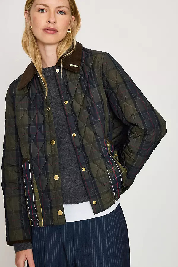 Barbour Reimagined Icons Liddesdale Tartan Quilted Jacket | Anthropologie (UK)