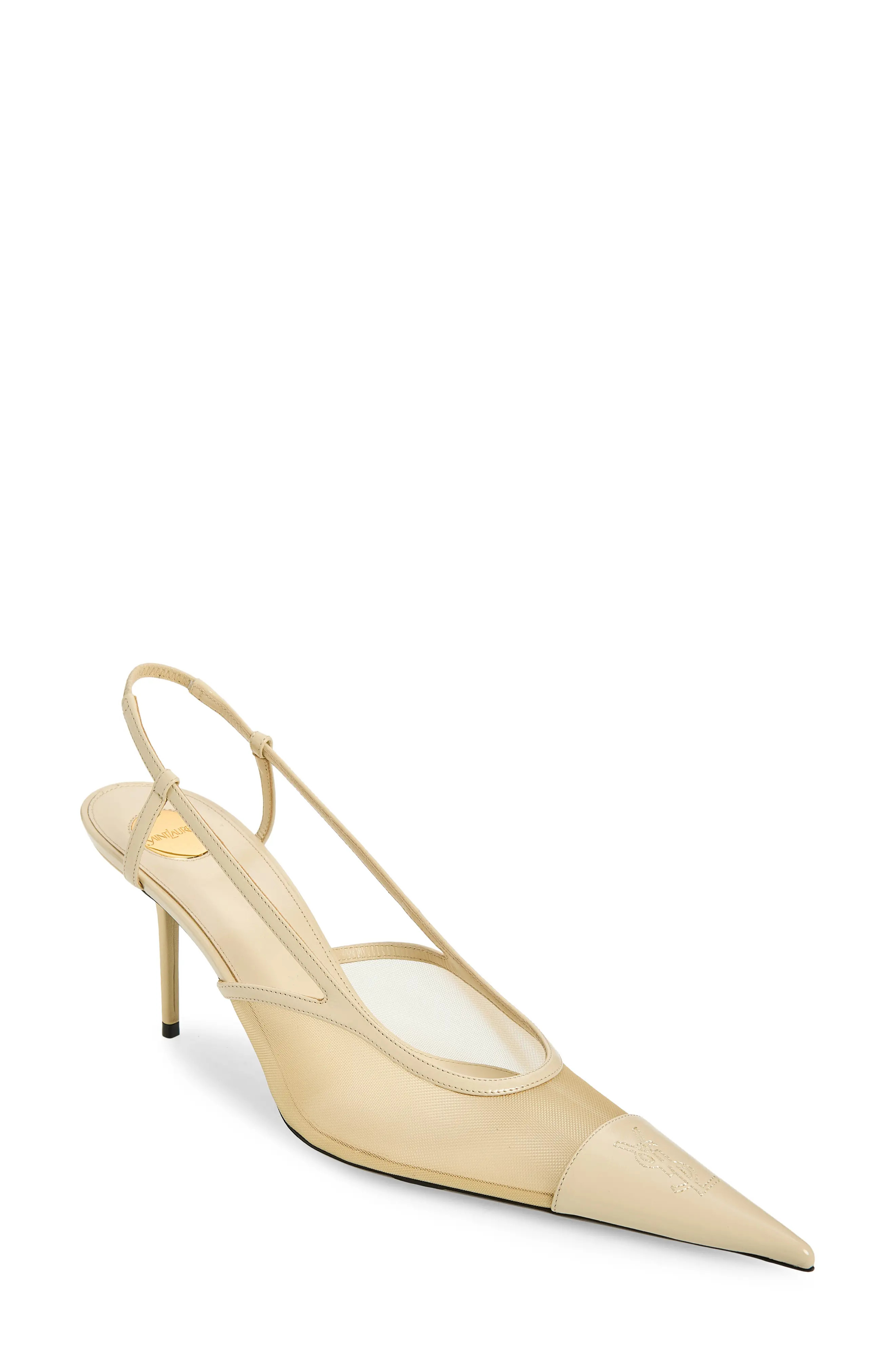 Saint Laurent Renee Slingback Pump (Women) | Nordstrom | Nordstrom