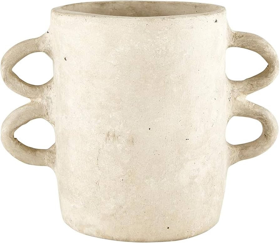 Amazon.com: Santa Barbara Design Studio Pure Design Modern Paper Mache with 4 Handles Vase for Ho... | Amazon (US)