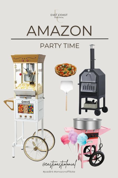 Make your backyard, bash or party memorable with these nostalgic, popcorn and snack machine, pizza oven, and cotton candy maker. Birthdays. 

#LTKKids #LTKHome #LTKFamily