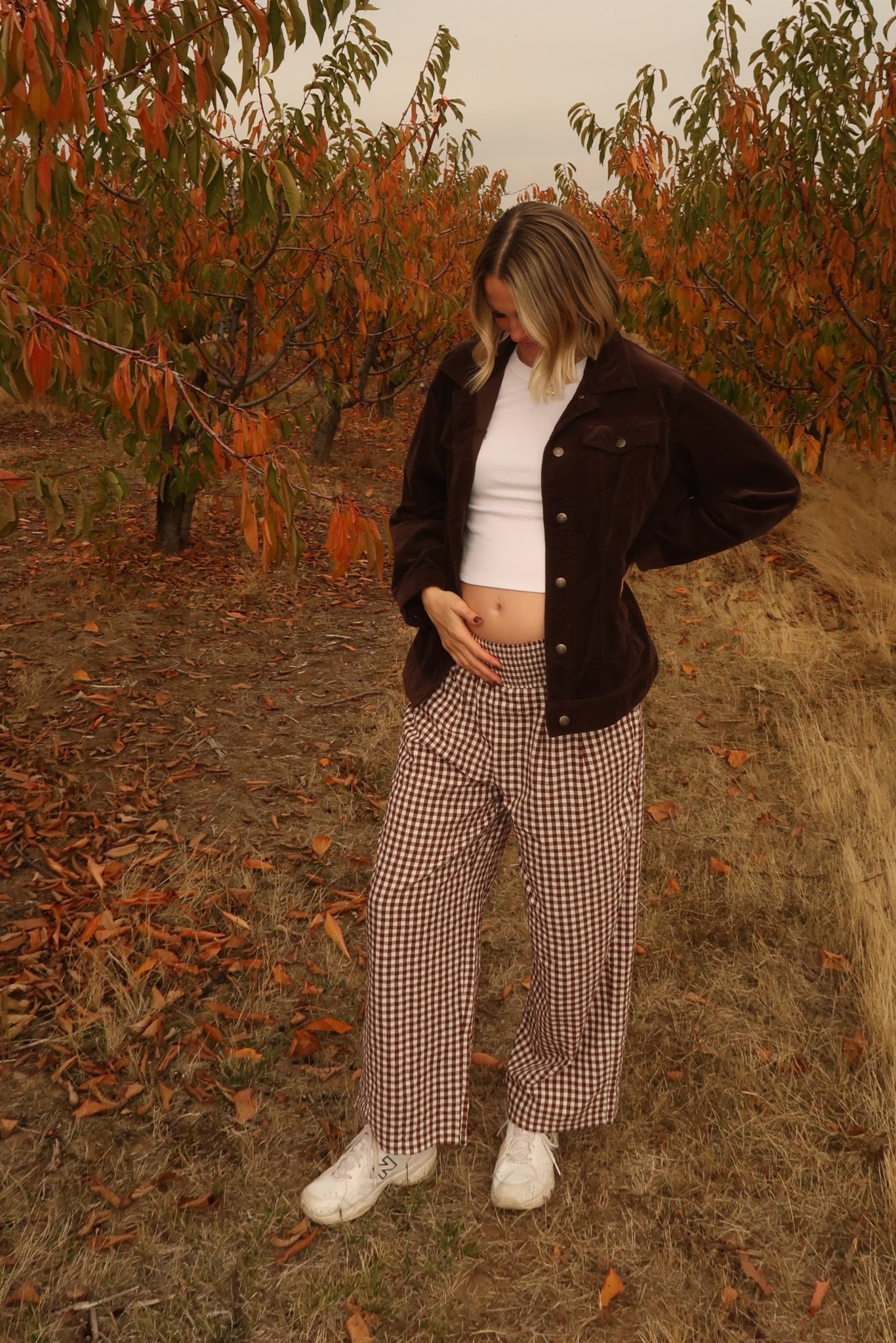 The best stretchy pants when pregnant🤎🍂

#LTKStyleTip #LTKSeasonal #LTKFindsUnder50