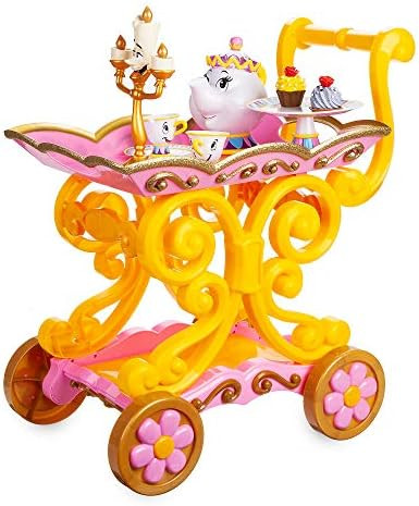 Disney Beauty and The Beast ''Be Our Guest'' Singing Tea Cart Play Set | Amazon (US)