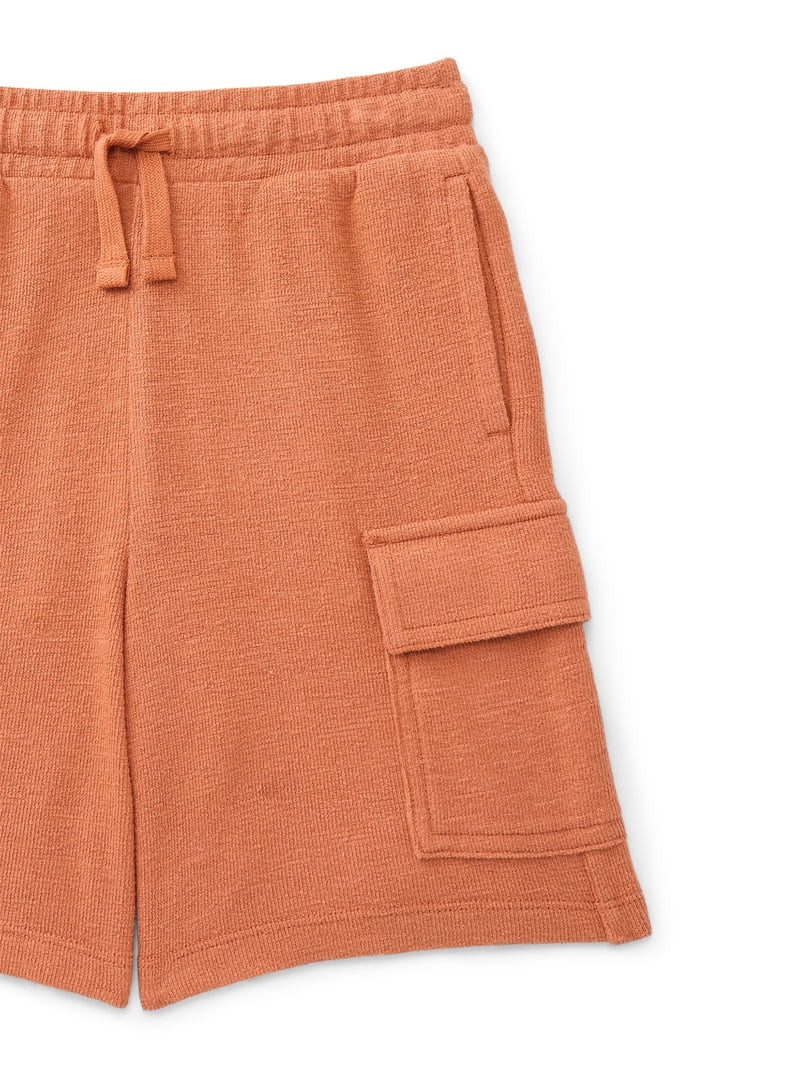 Wonder Nation Little Boys Knit Cargo Shorts, Sizes 4-10 | Walmart (US)