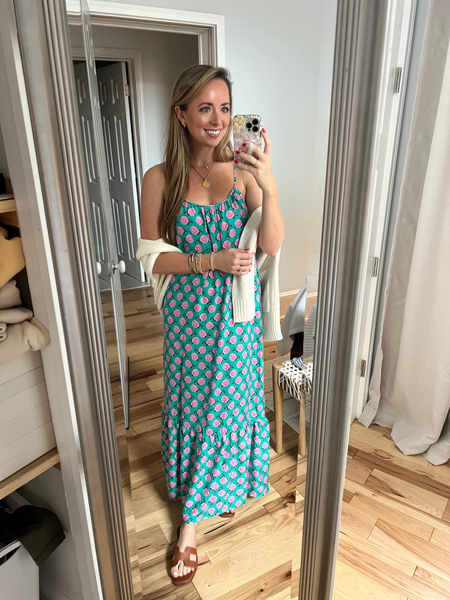 Size small in maxi - adjustable straps. I’m 5’6”
#amazon #amazonfashion #amazonfind #founditonamazon

#LTKunder50 #LTKBacktoSchool #LTKshoecrush