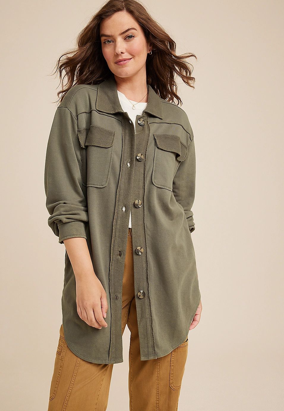 North Shore Shacket | Maurices