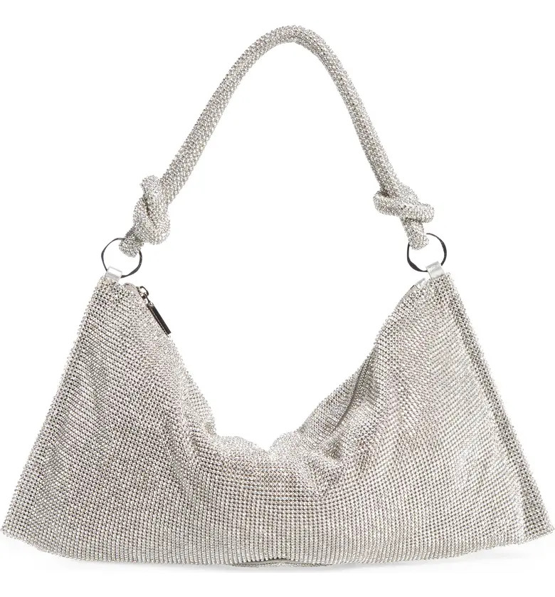 Mini Hera Rhinestone Shoulder Bag | Nordstrom