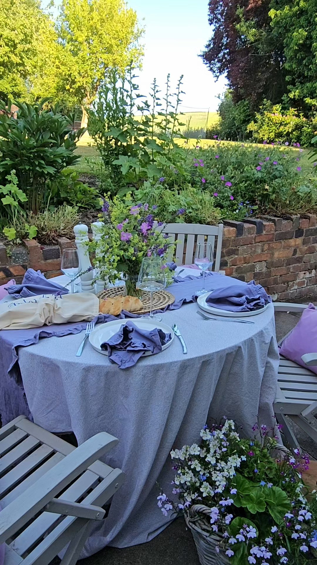 Nothing says English Garden quite like the spilling over of Lavender and spears of hollyhocks. Here's some of my favourite items to get my pretty cottage garden tablescape.

#LTKsummer #LTKuk #LTKeurope