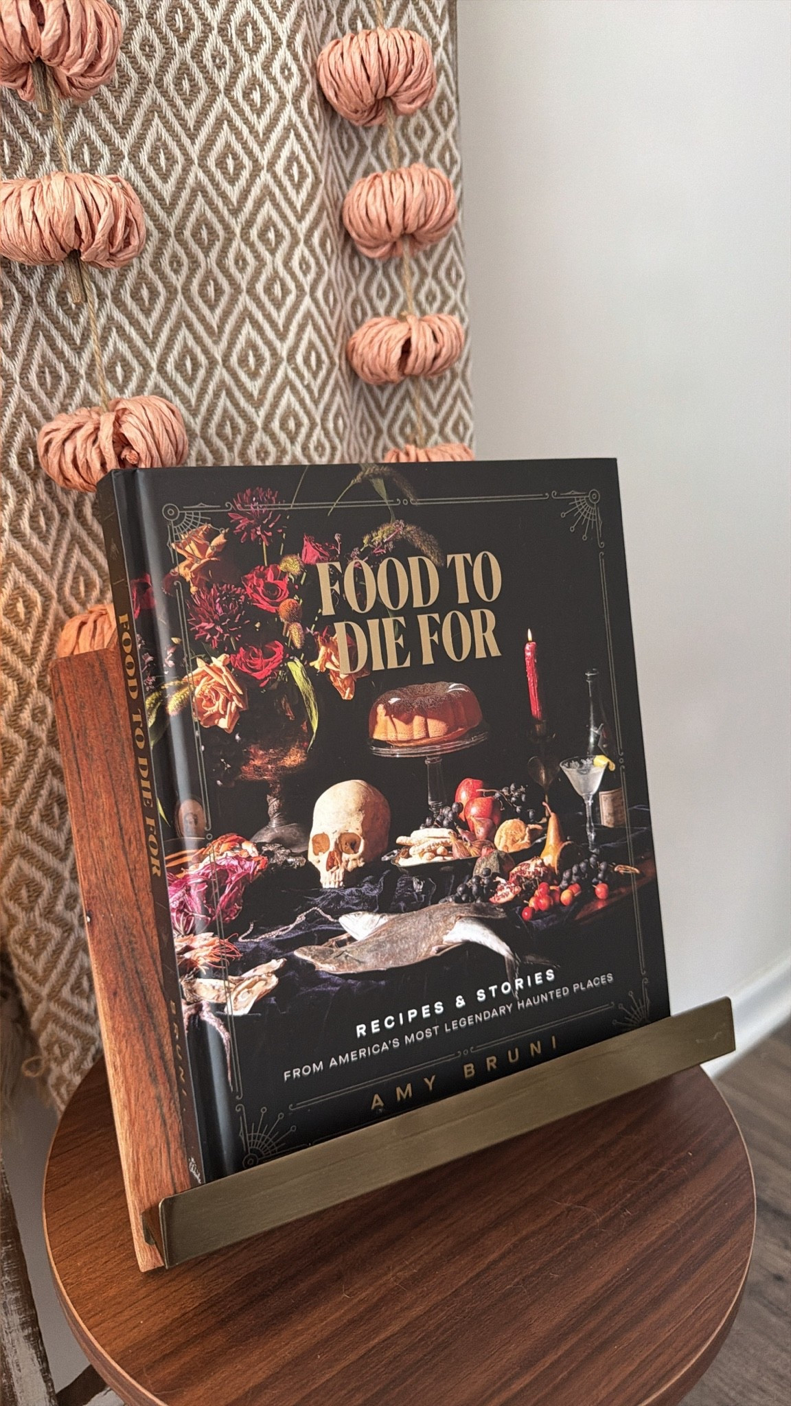 The perfect cookbook for Halloween season 🖤 Recipes, stories, and a little haunted history all in one.

Halloween finds, spooky season, Halloween decor, coffee table books, fall home

#LTKHome