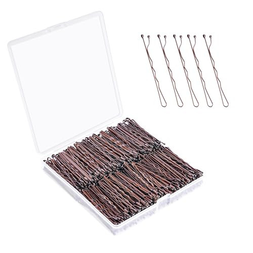 Bobby Pins Brown, 360 Pcs Brown Bobby Pins, 2 Inch Premium Bobby Pin, Secure Hold Bobby Pins with store box, Hair Pins for Kids, Girls and Women | Amazon (US)