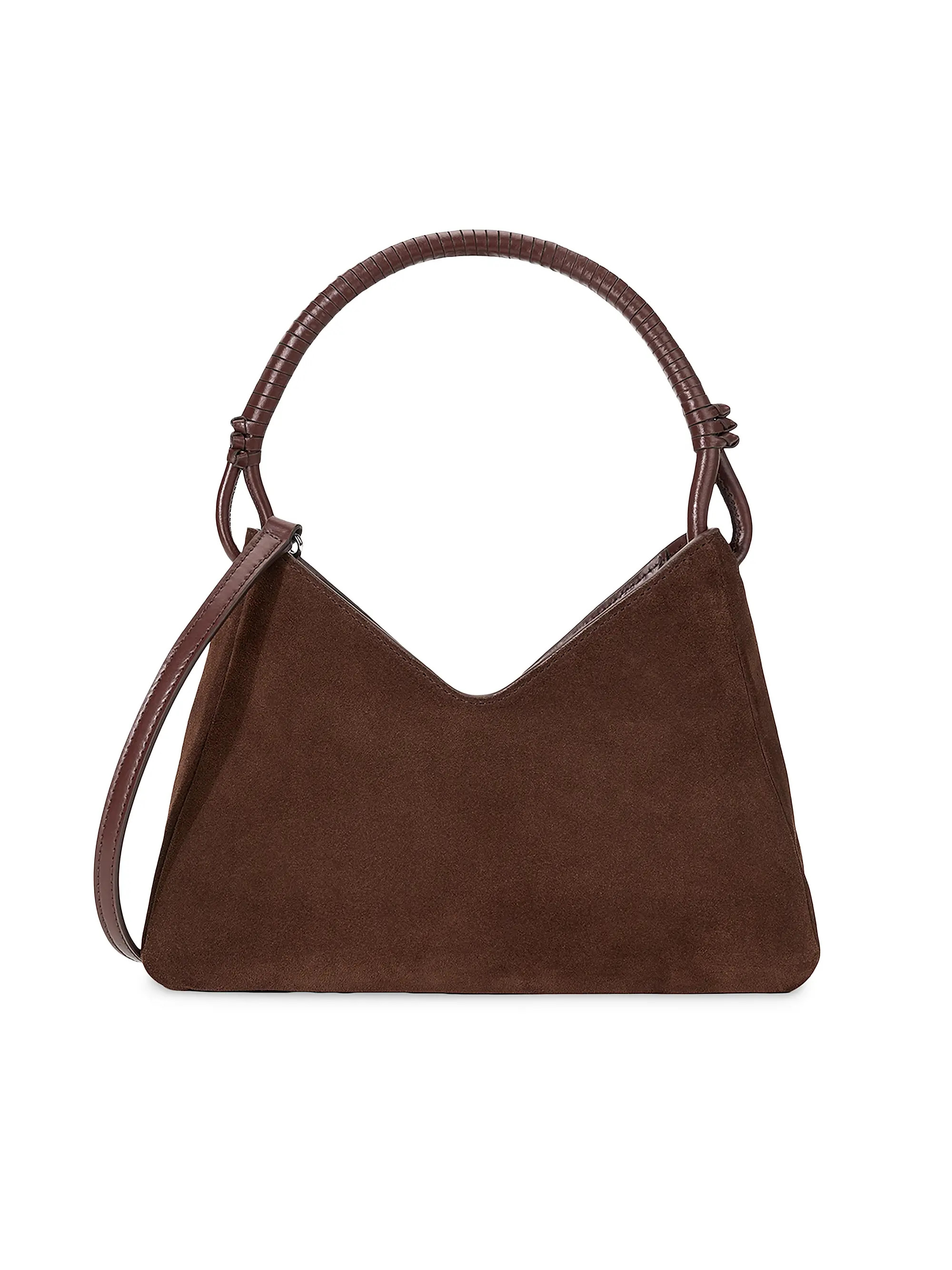 Staud Valerie Suede Shoulder Bag | Saks Fifth Avenue | Saks Fifth Avenue