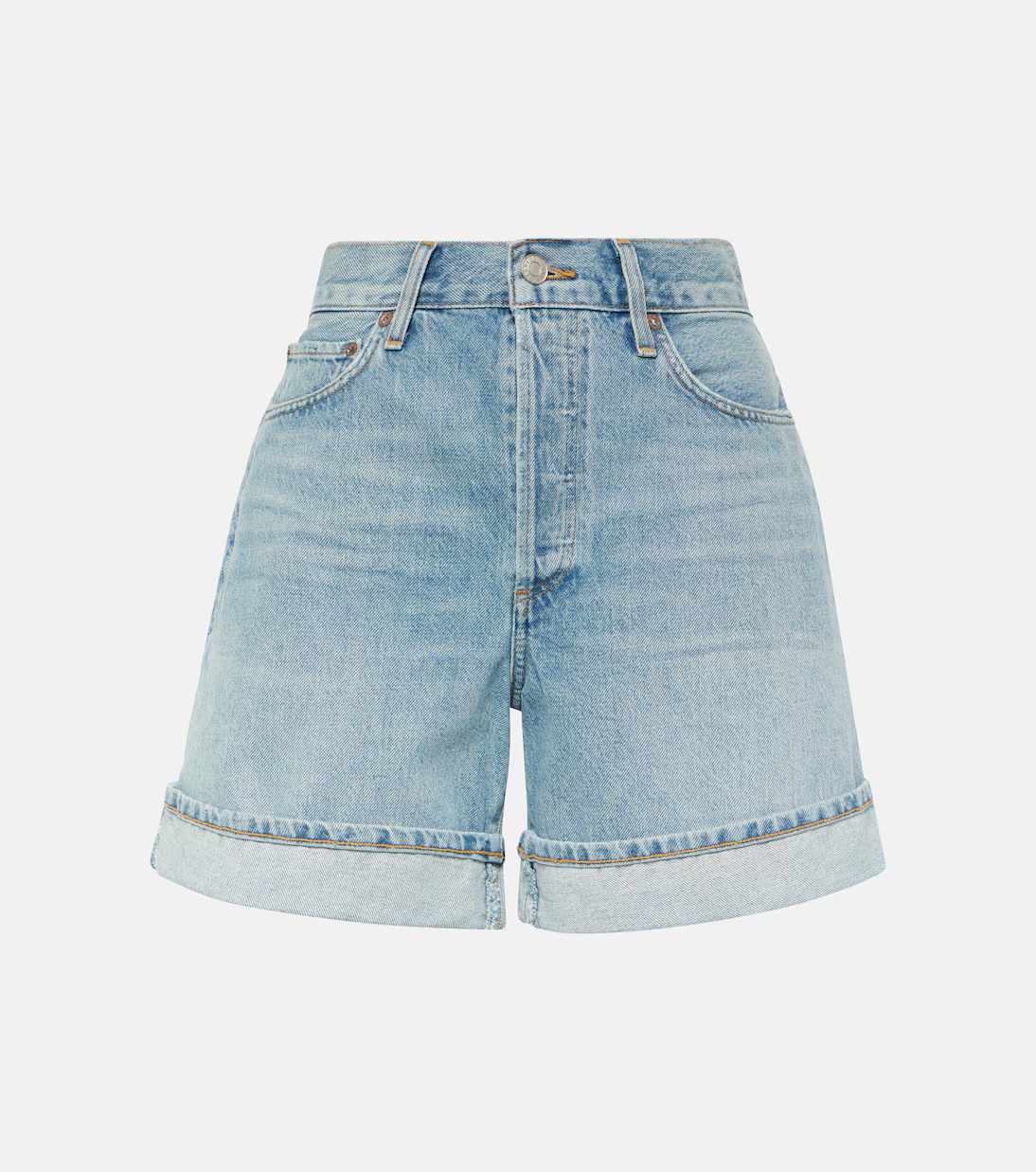 Dame high-rise denim shorts | Mytheresa (INTL)