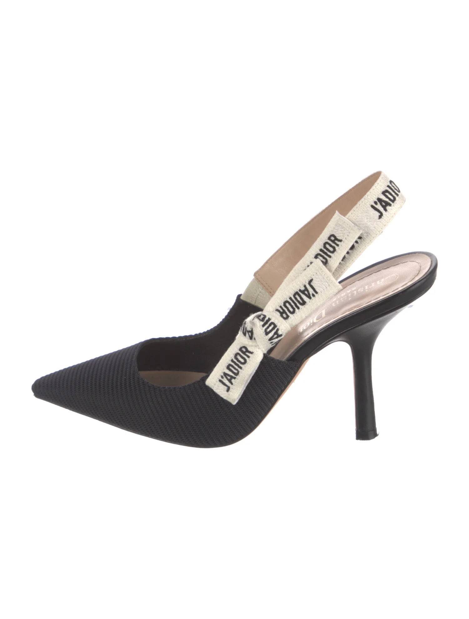 Printed Bow Accents Slingback Pumps | The RealReal