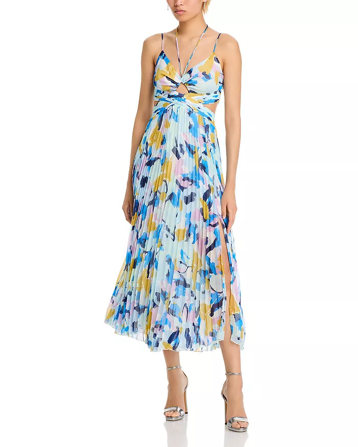 ASTR the Label Parisa Pleated Maxi Dress Back to results -  Women - Bloomingdale's | Bloomingdale's (US)
