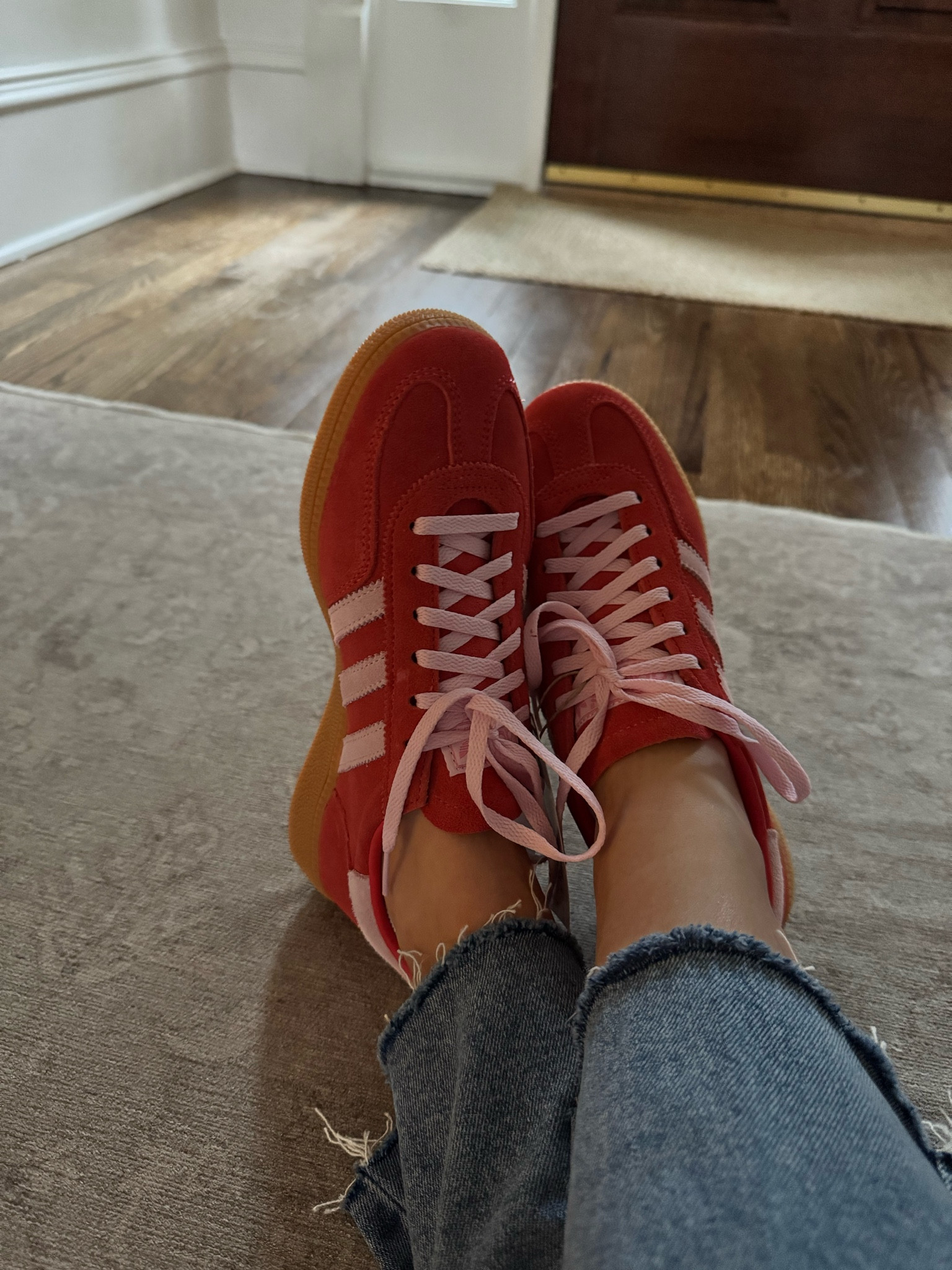 Took a whole size down from my normal sneaker size. Sooo cute but weird high arch inside 

#LTKShoeCrush #LTKStyleTip #LTKTravel