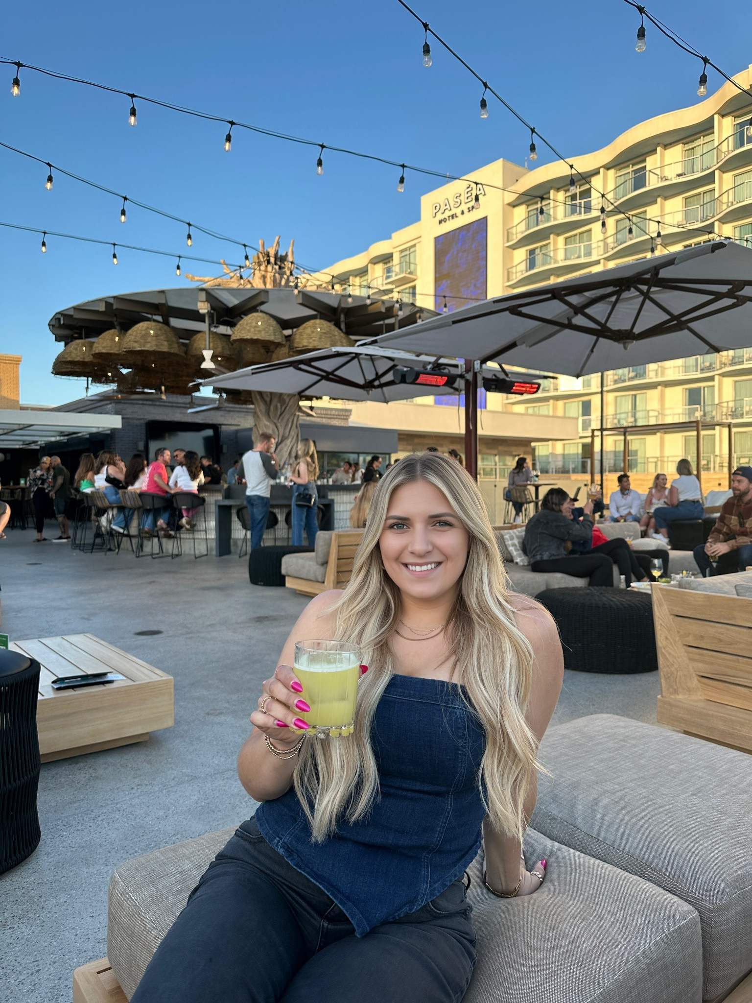 Exact outfit is linked plus many of my other favorite denim tops!!! I’m wearing a size medium in the top, I am a 34D I wanted it snug enough so my strapless bra wouldn’t have issues falling. Highly recommend sizing down! 

#LTKStyleTip #LTKSummerSales