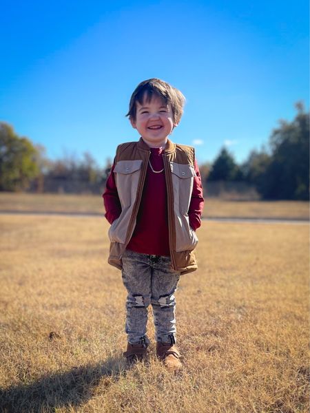Jeans are Bro Code Denim + Vest is SaltnPine 🤎

Toddlers | Kids | Boys | Childrens | Outfit Inspo | Holiday Outfits | Christmas Outfits | Thanksgiving Outfits | Fall Outfits | Family Pictures | Neutrals 

#LTKHoliday #LTKSeasonal #LTKkids