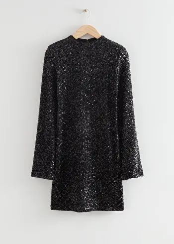 Fitted Sequin Mini Dress | & Other Stories US