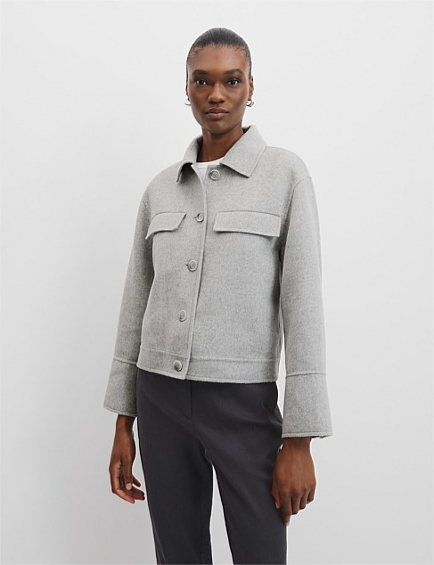 Country Road Crop Pocket Jacket | David Jones | David Jones (Australia & New Zealand)