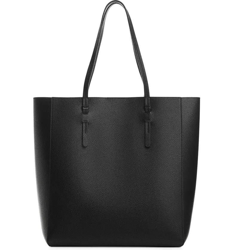MANGO Faux Leather Shopper Tote | Nordstrom | Nordstrom