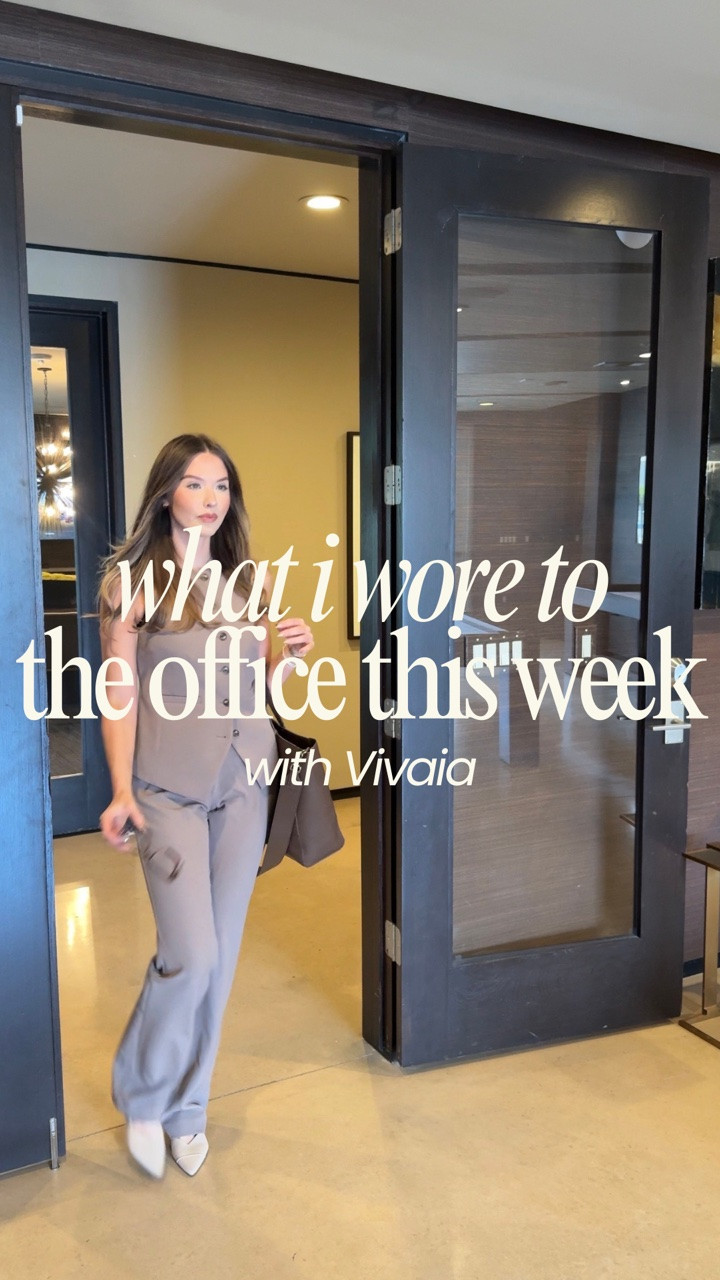 What I wore to the office this week with @vivaia_official 
10% off with code Taryn10

@express
@amazon 
@calpak 
@target 
@zara 
@coach 
@commense.official 

#ootd
#workoutfit 
#officeoutfits 
#corporateoutfit 
#ootdinspo

#LTKootd #LTKdayinmylife #LTKWorkwear