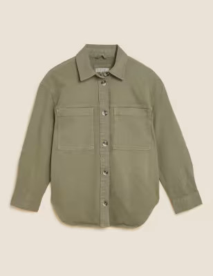 Cotton Rich Shacket | Marks & Spencer (UK)
