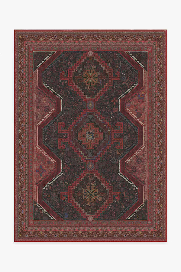 Zareen Oxblood Red Rug | Ruggable | Ruggable