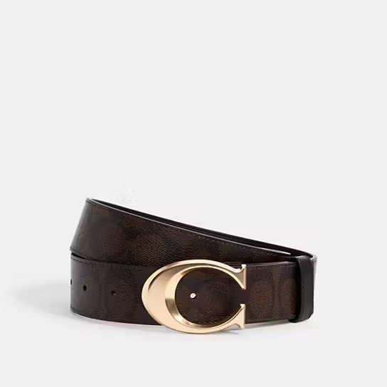 Signature Buckle Belt, 38 Mm | Coach Outlet US