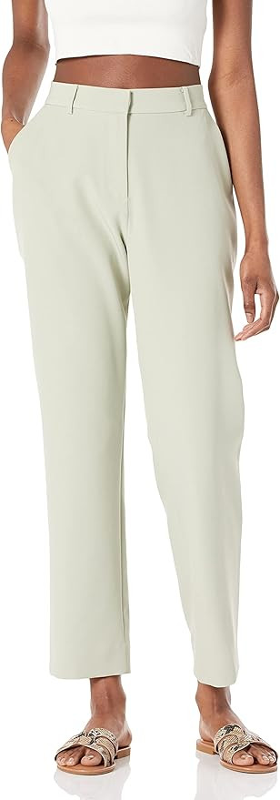 The Drop Women's Abby Flat Front Pant | Amazon (US)