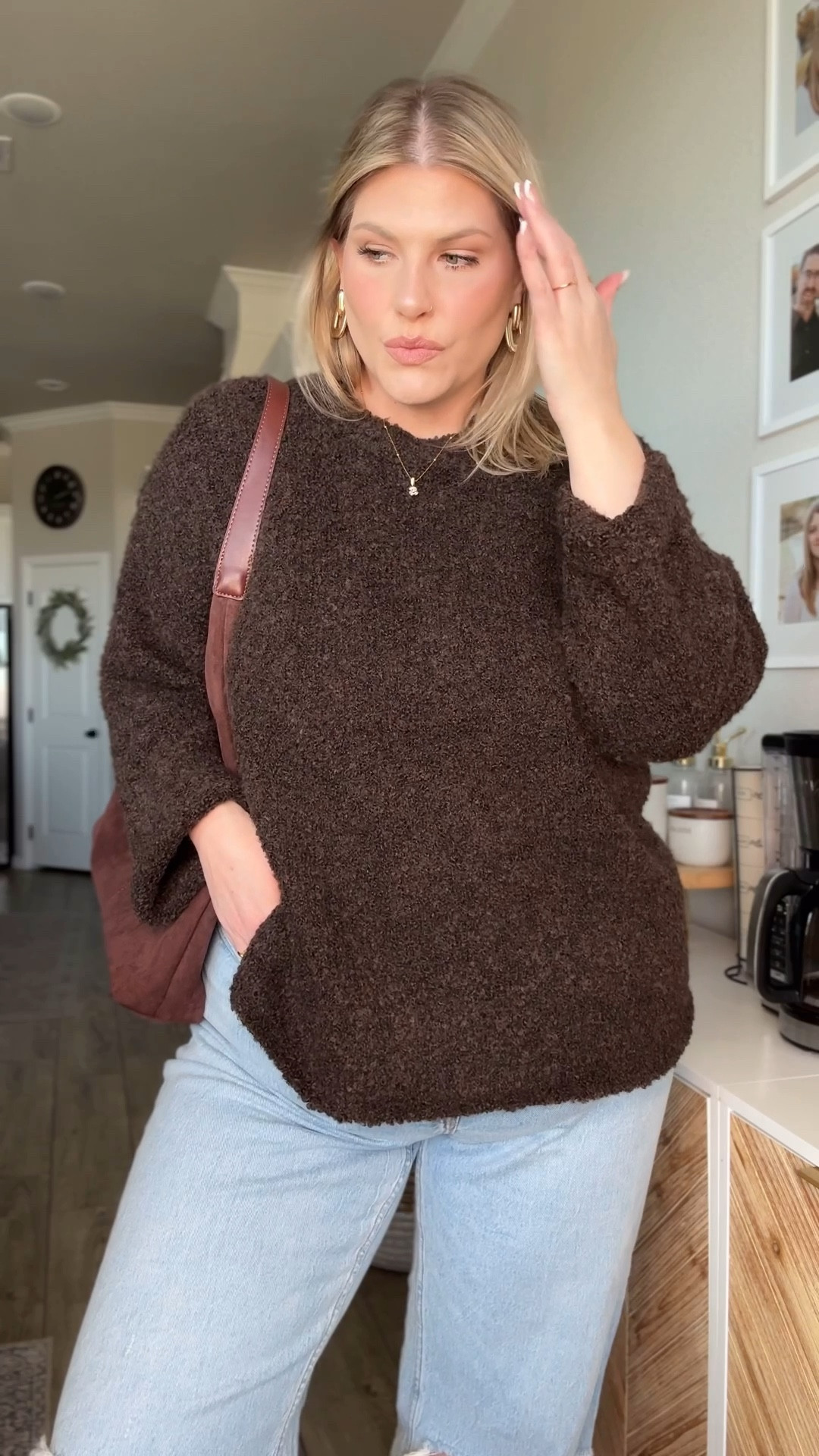 Plus Size - Cozy Outfit for Fall/Winter 

These jeans are so comfortable and flattering 👌🏻 they are a go-to pair for me (size 33 long) 

XL in sweater 

#LTKPlusSize #LTKootd #LTKTall