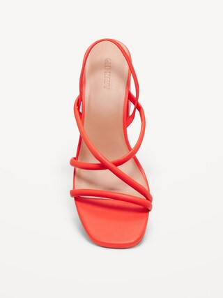 Strappy Block Heel Sandals | Old Navy (US)