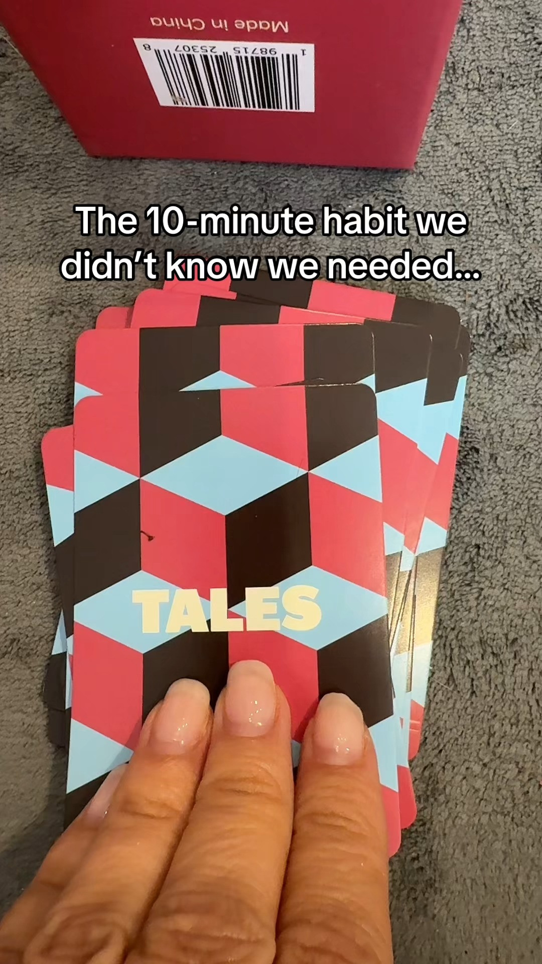 A sweet way to turn date night into something more meaningful.

TALES Couples Edition comes with curated questions made to help couples connect, reflect, and create lasting memories together. Perfect for cozy nights in, relationship check-ins, anniversary gifts, or any couple who wants deeper conversations without it feeling too serious.

#LTKGiftGuide #CouplesGame #DateNight #RelationshipGoals #MeaningfulConversations 

 #LTKdayinmylife #LTKstorytime #LTKActive
