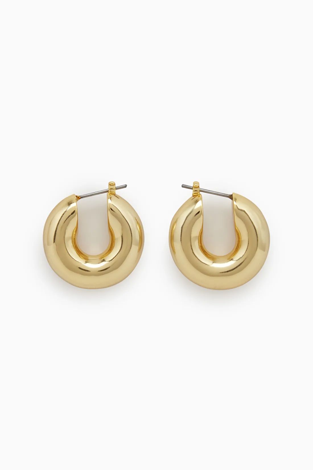 SMALL CHUNKY HOOP EARRINGS - GOLD - COS | COS (EU)