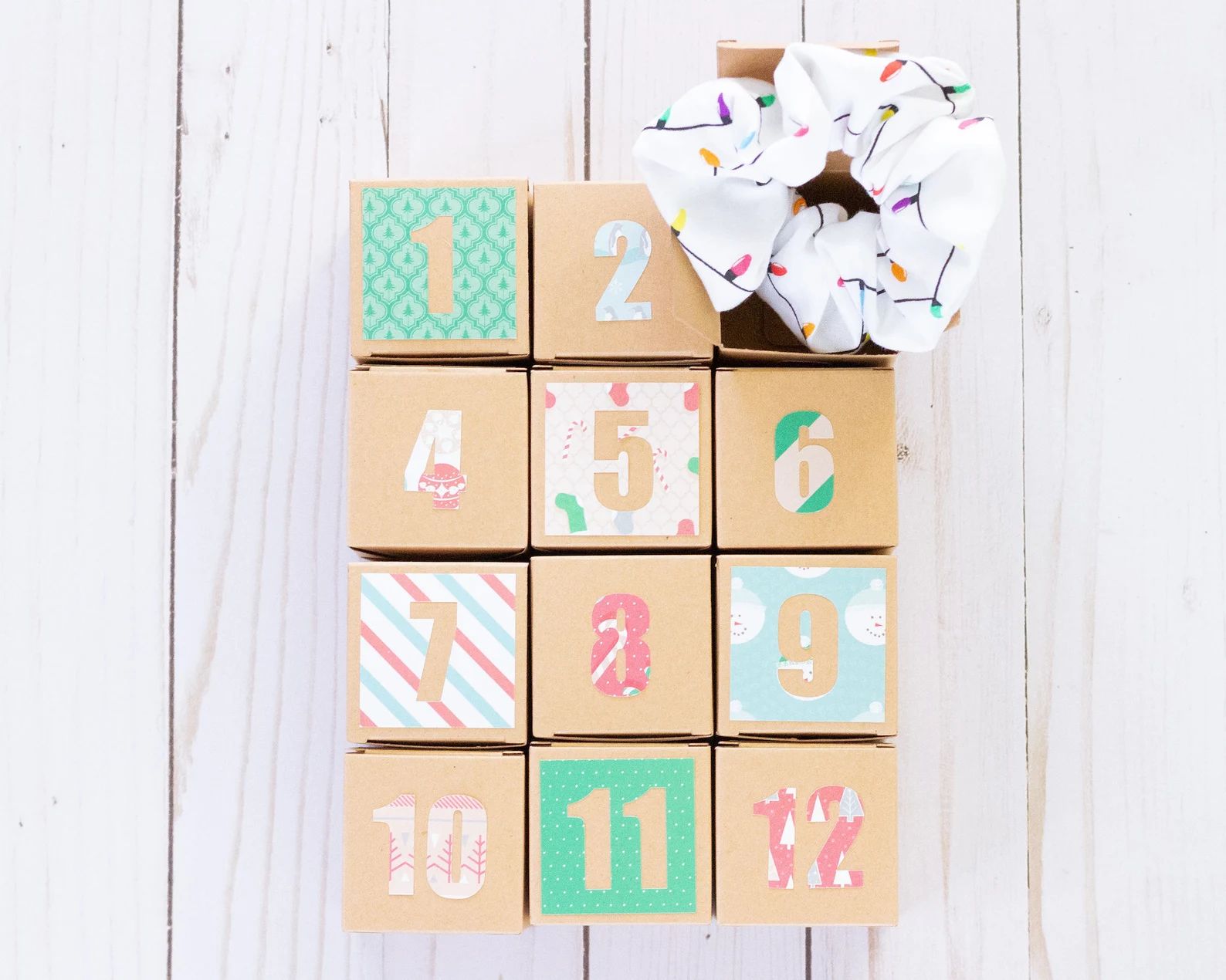 12 or 24 Days of Scrunchies Advent Calendar Scrunchies - Etsy | Etsy (US)