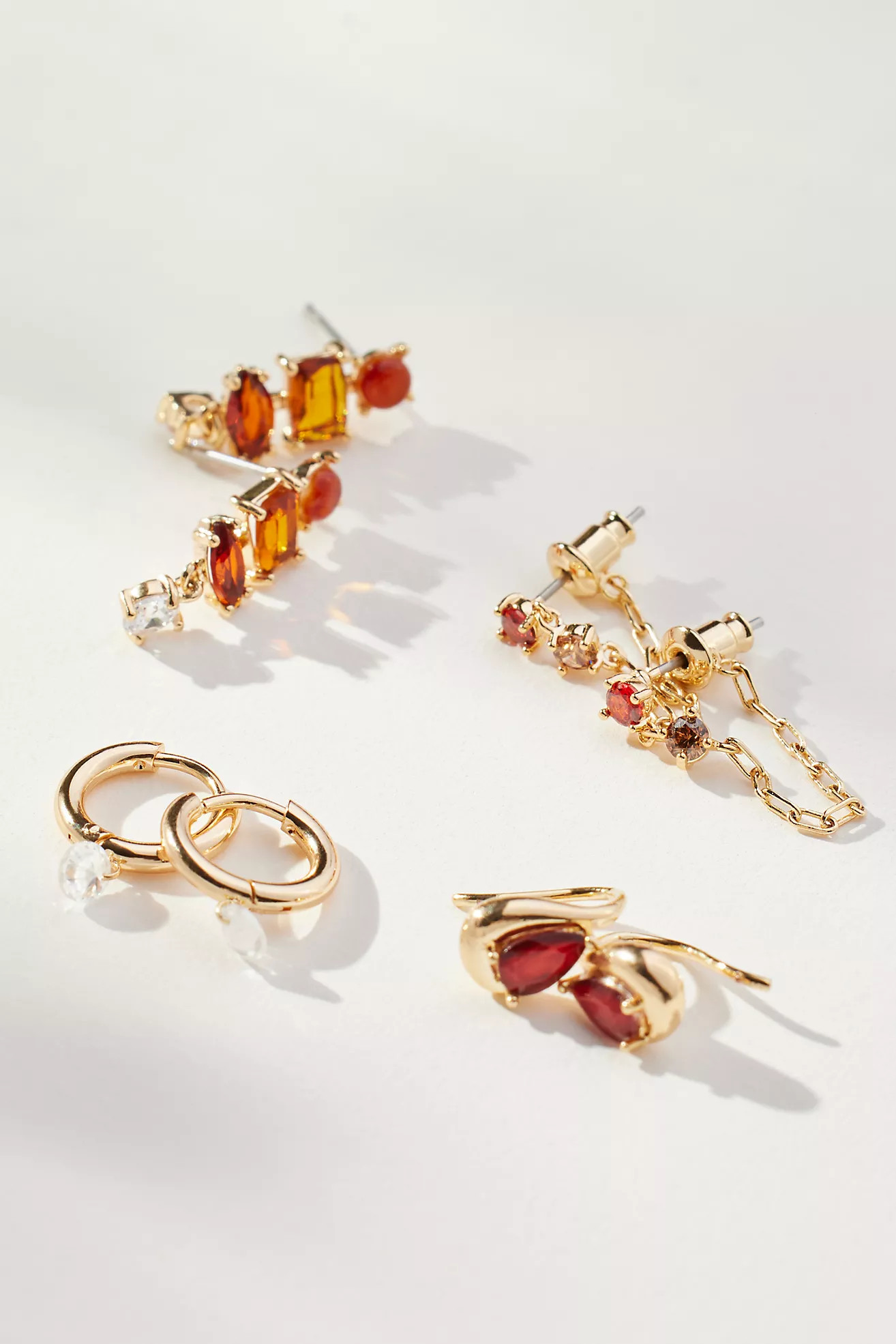 Birthstone Earrings, Set of 4 | Anthropologie (US)