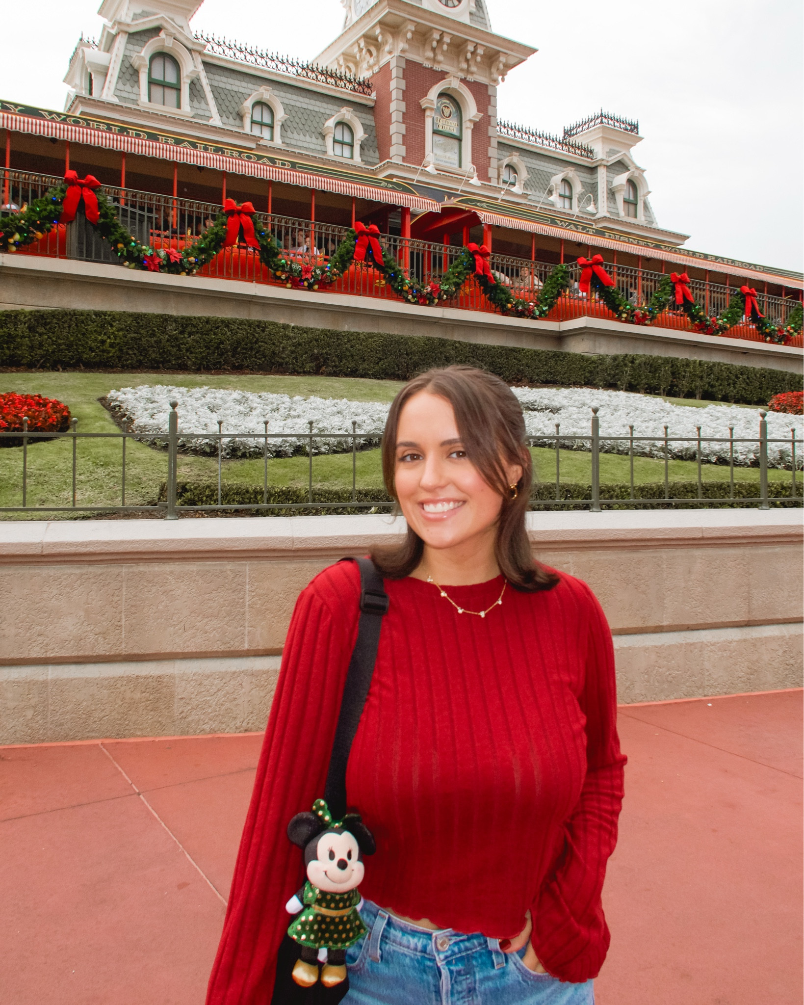 Christmas at Magic Kingdom OOTD 🏰✨ 

#LTKHoliday #LTKTravel #LTKStyleTip