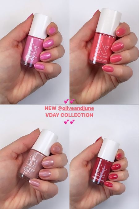 New Olive & June Valentine’s Day nail polish collection! 4 new pink and red nail polish shades!!! 

#LTKfindsunder50 #LTKbeauty #LTKfindsunder100
