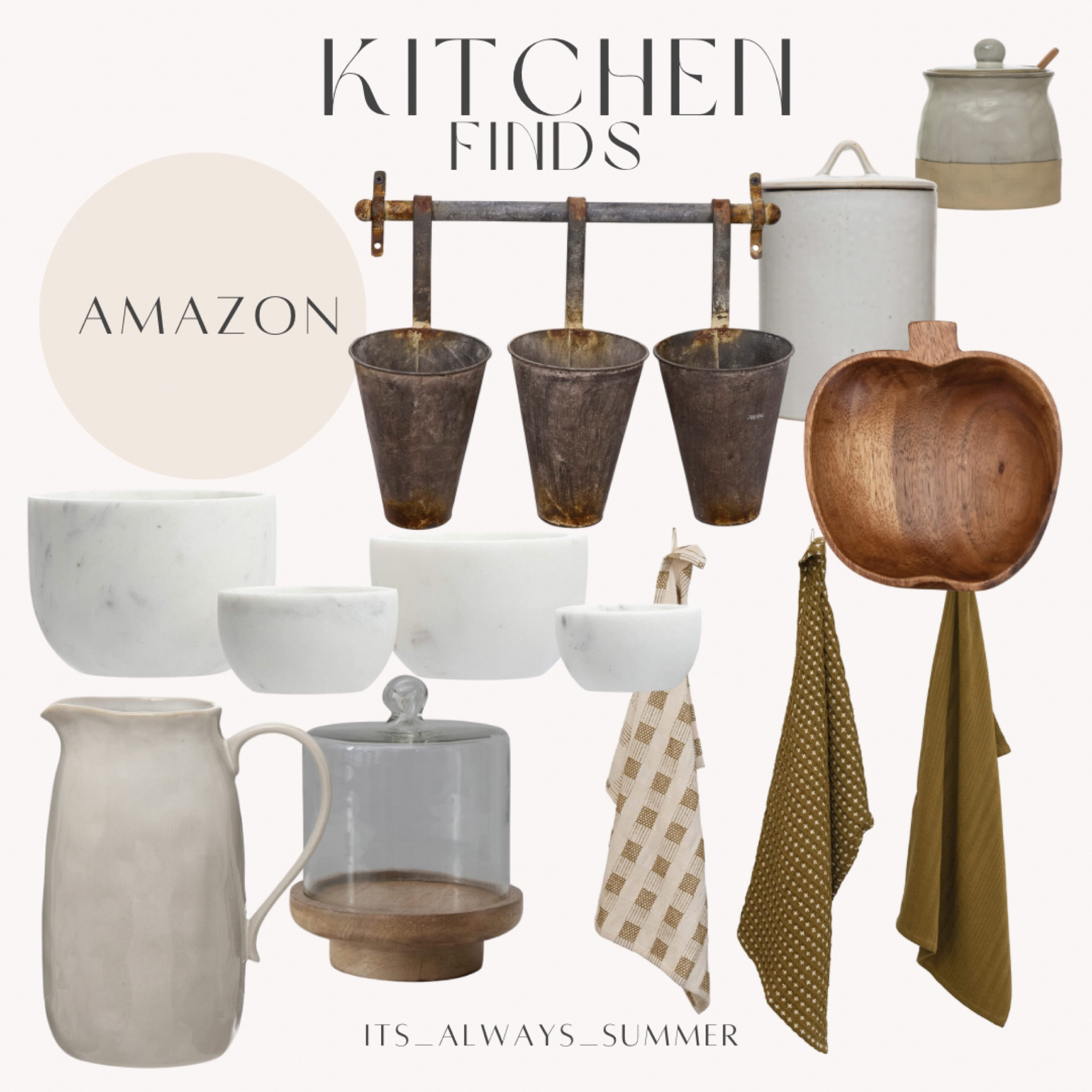 Practical kitchen finds that double as decor #kitchen #homedecor #containers #marble 

#LTKstyletip #LTKhome #LTKFind