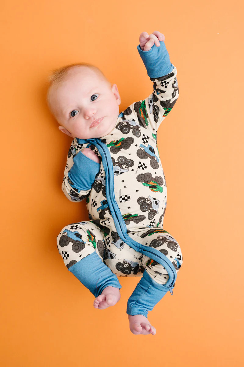 Monster Trucks Bamboo Sleeper | Little One Shop Co