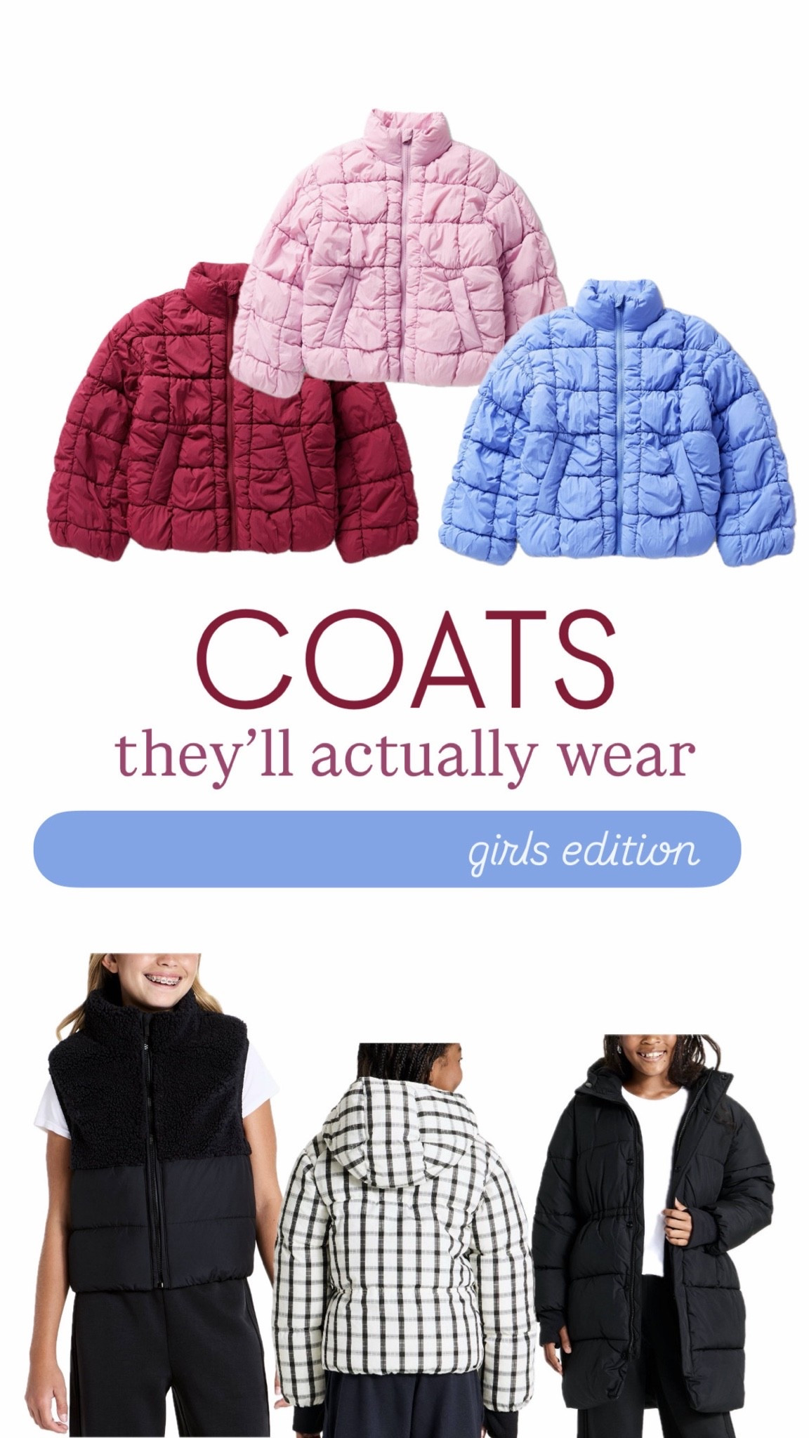 Girls winter coats!

#LTKKids #LTKSaleAlert #LTKPetite