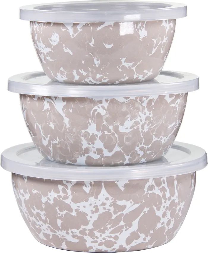 Enamelware Set of 3 Nesting Bowls | Nordstrom