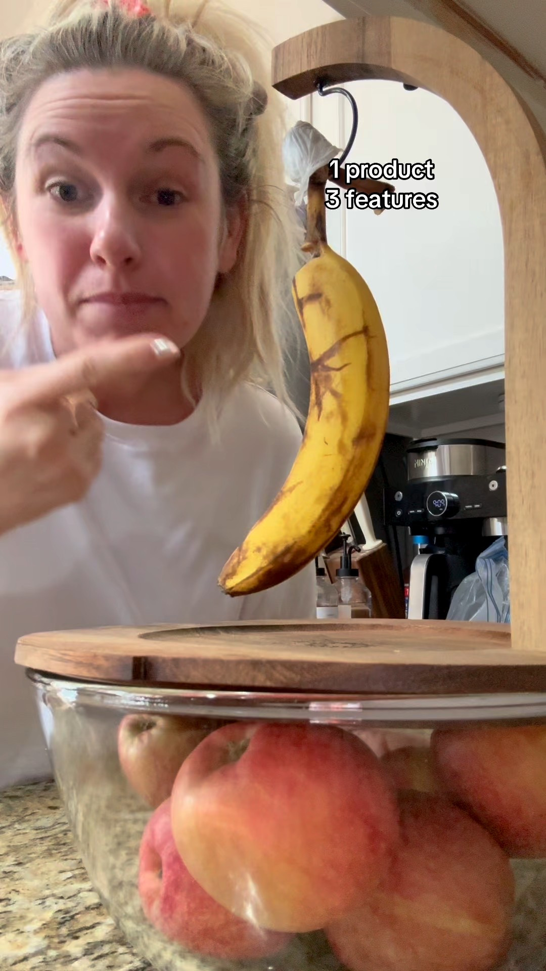 This fruit bowl finally gives bananas their own space while keeping your counter neat and cute. It makes grabbing a healthy snack feel easy and intentional.

#kitchenorganization #fruitbowl #countertopstyle #healthysnacking #homeinspo

#LTKNYFW #LTKValentine #LTKdayinmylife