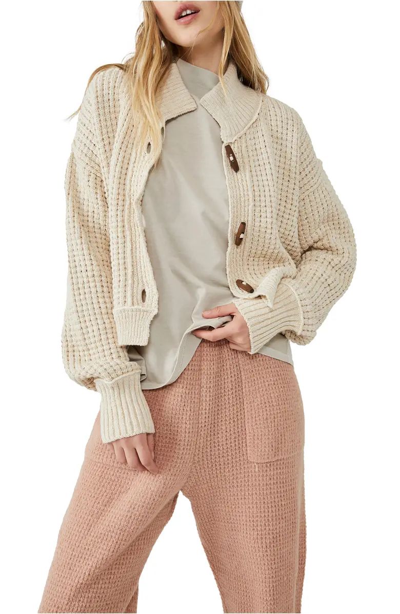 Free People Micah Cotton Blend Cardigan | Nordstrom | Nordstrom