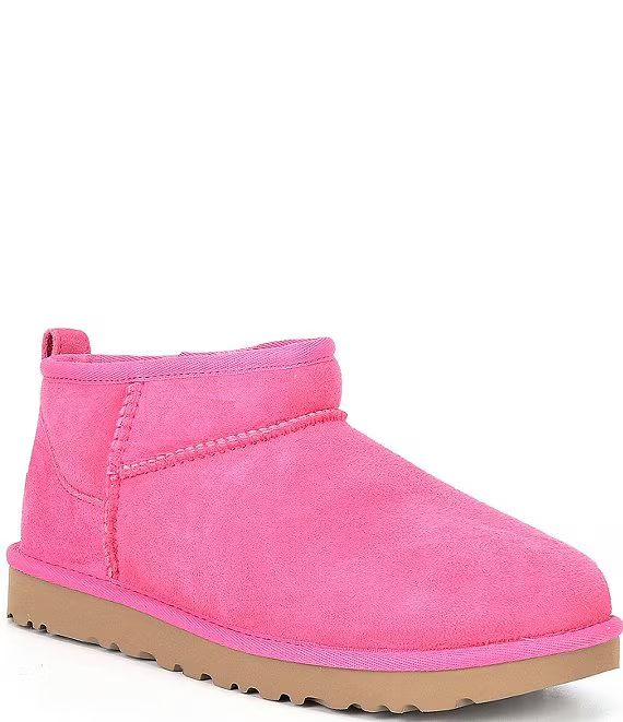 UGG® Classic Ultra Mini Water Resistant Booties | Dillards