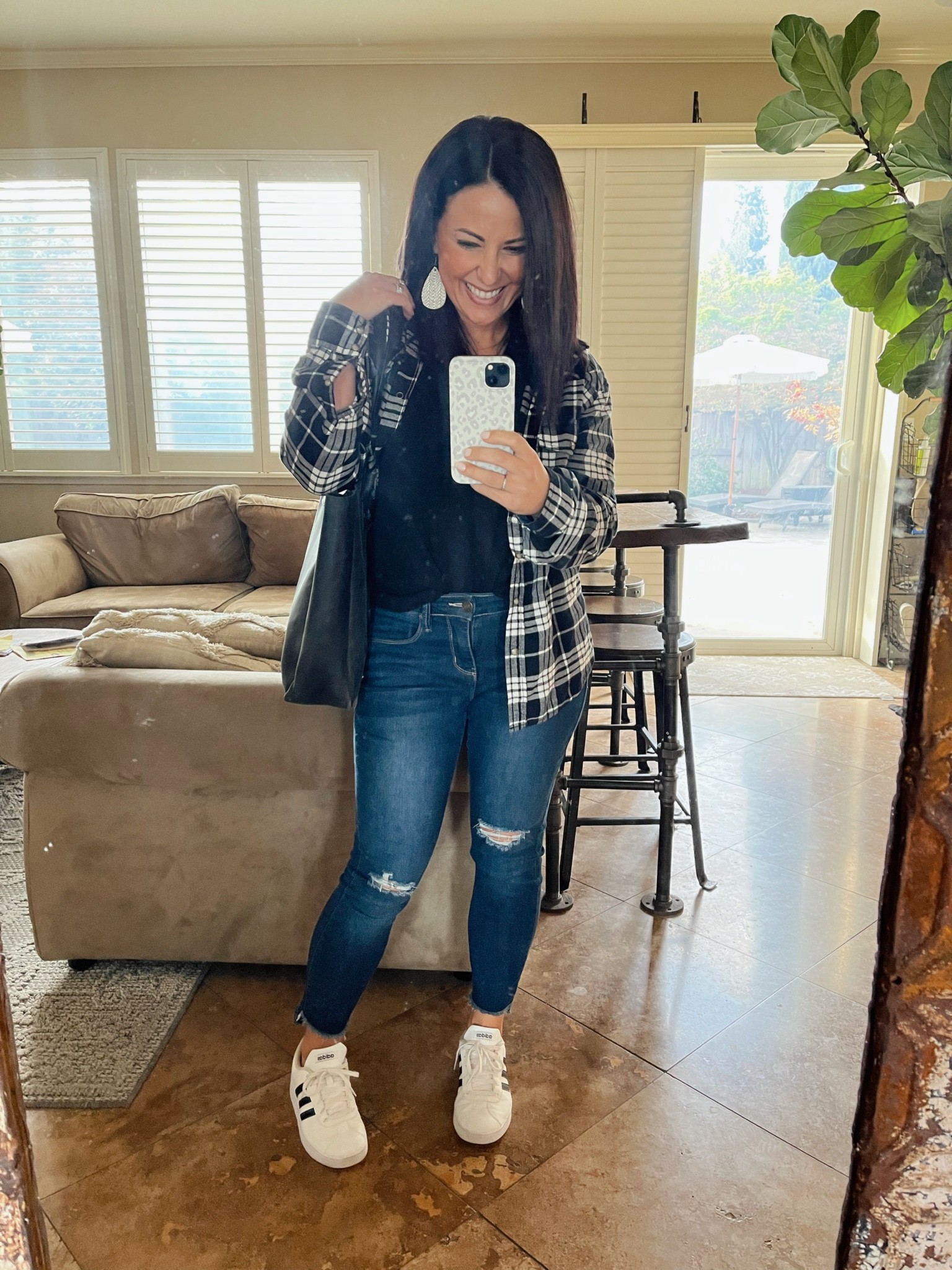 Twin Day at school today. Kept things easy and matched my work bestie. 

#LTKunder50 #LTKSeasonal #LTKstyletip