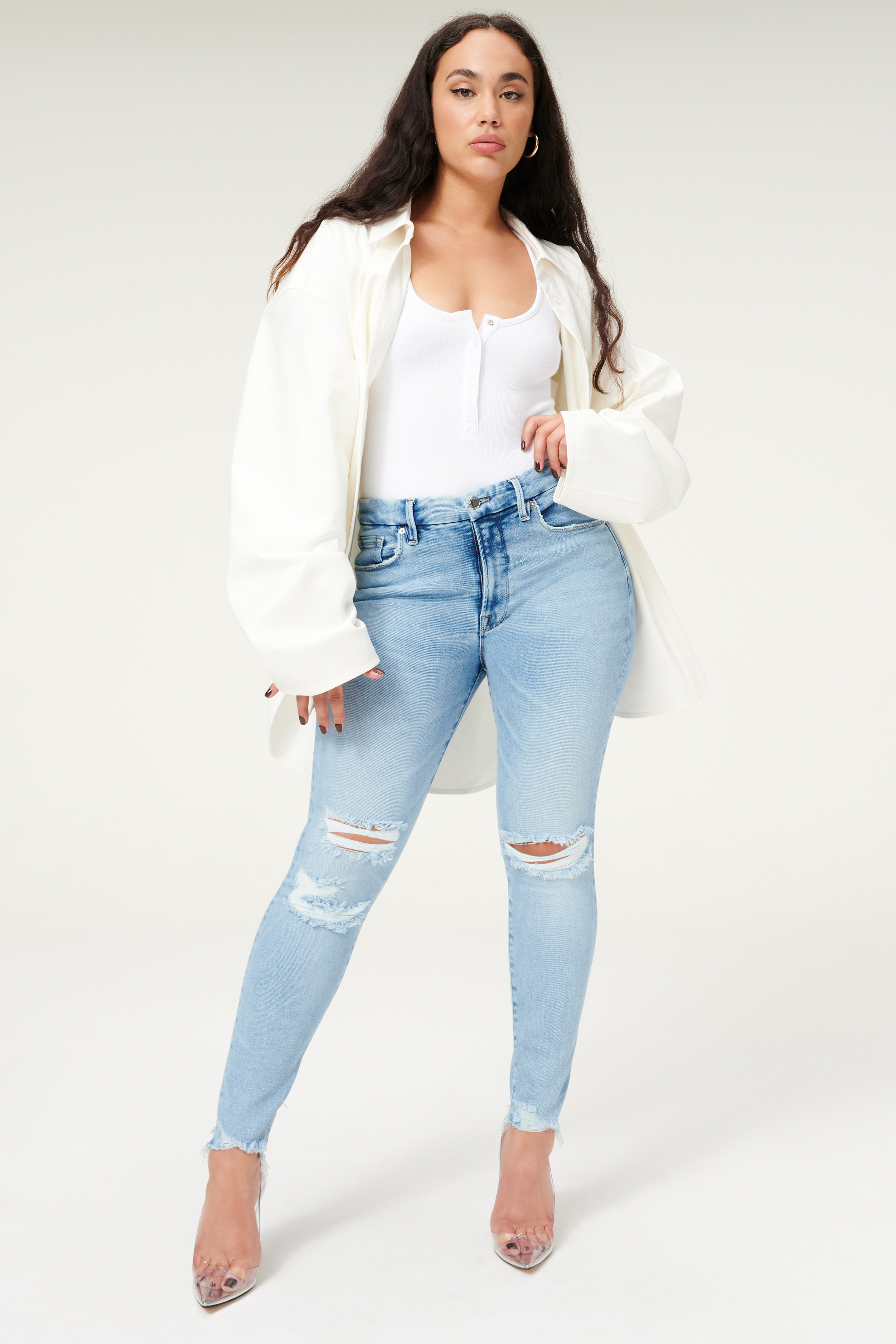 GOOD LEGS SKINNY JEANS | Good American