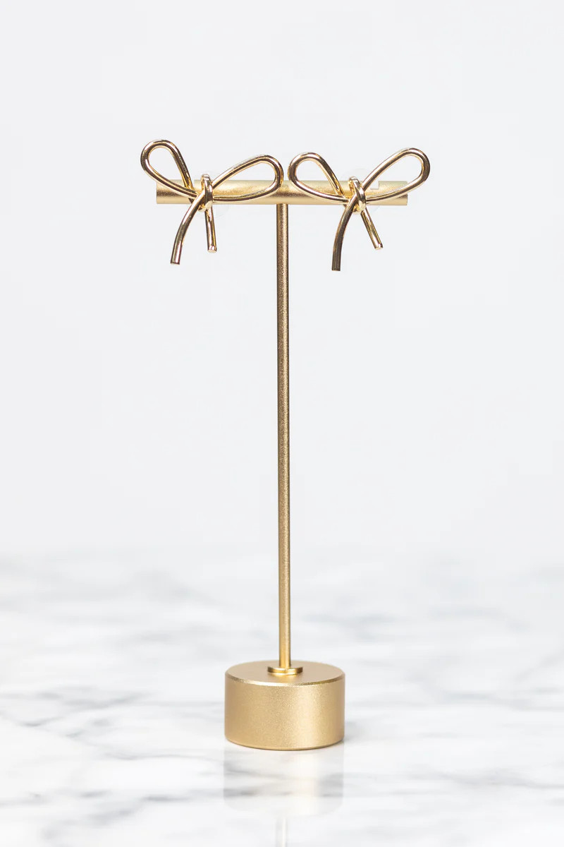 Brady Bow Earrings | Avara