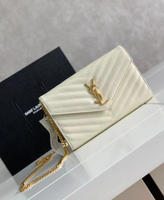 Y.S.L Cross Body Monogram Caviar Pattern Envelope Package Fashion Bags Size: 22.5x14x4cm Under $5... | DHGate